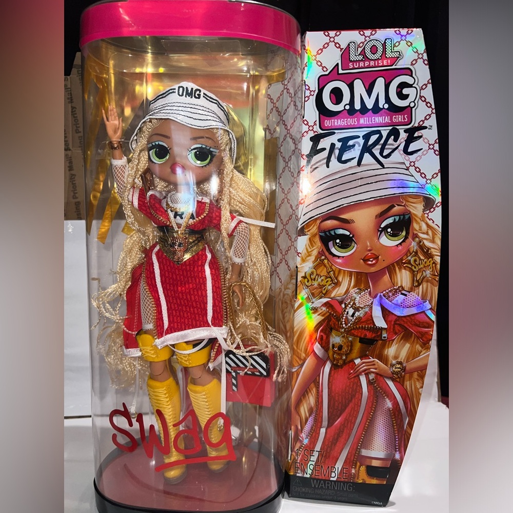 LOL Surprise OMG Fierce Swag 11.5" Fashion Doll NEW- DAMAGED BOX